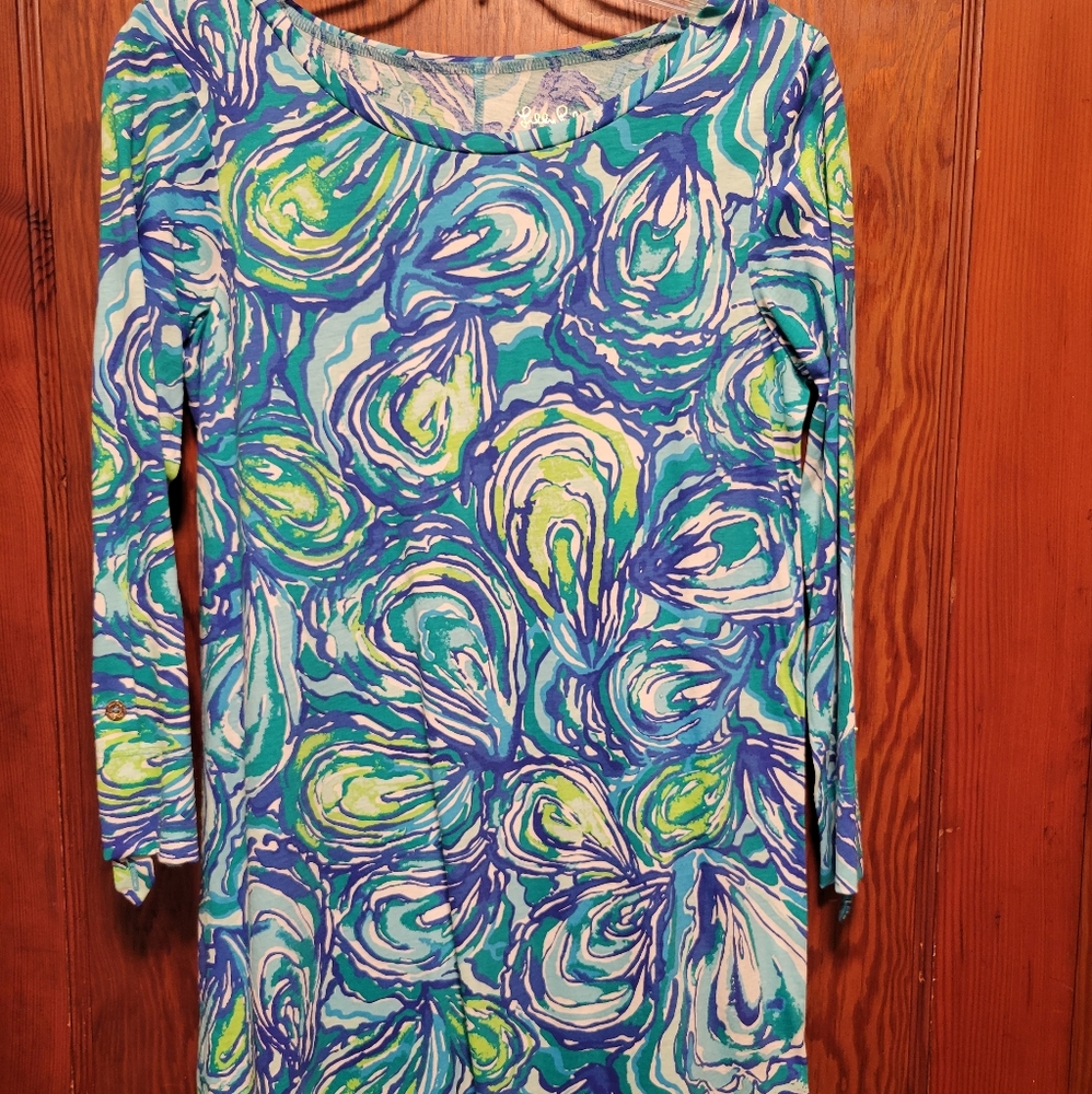 NWT Lilly Pulitzer Linden dress, Oh Shucks